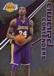 2009-10 Panini Playoff Contenders - Award Contenders Gold #1 Kobe Bryant SN100