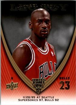 2008-09 Upper Deck Michael Jordan Legacy Collection #696 Michael Jordan - Game 696