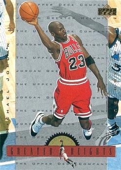 1996-97 Upper Deck - Michael Jordan Greater Heights #GH6 Michael Jordan