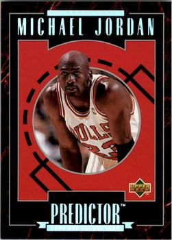 1995-96 Upper Deck - Predictors Exchange: MVP #R4 Michael Jordan - NBA All-Defensive Team