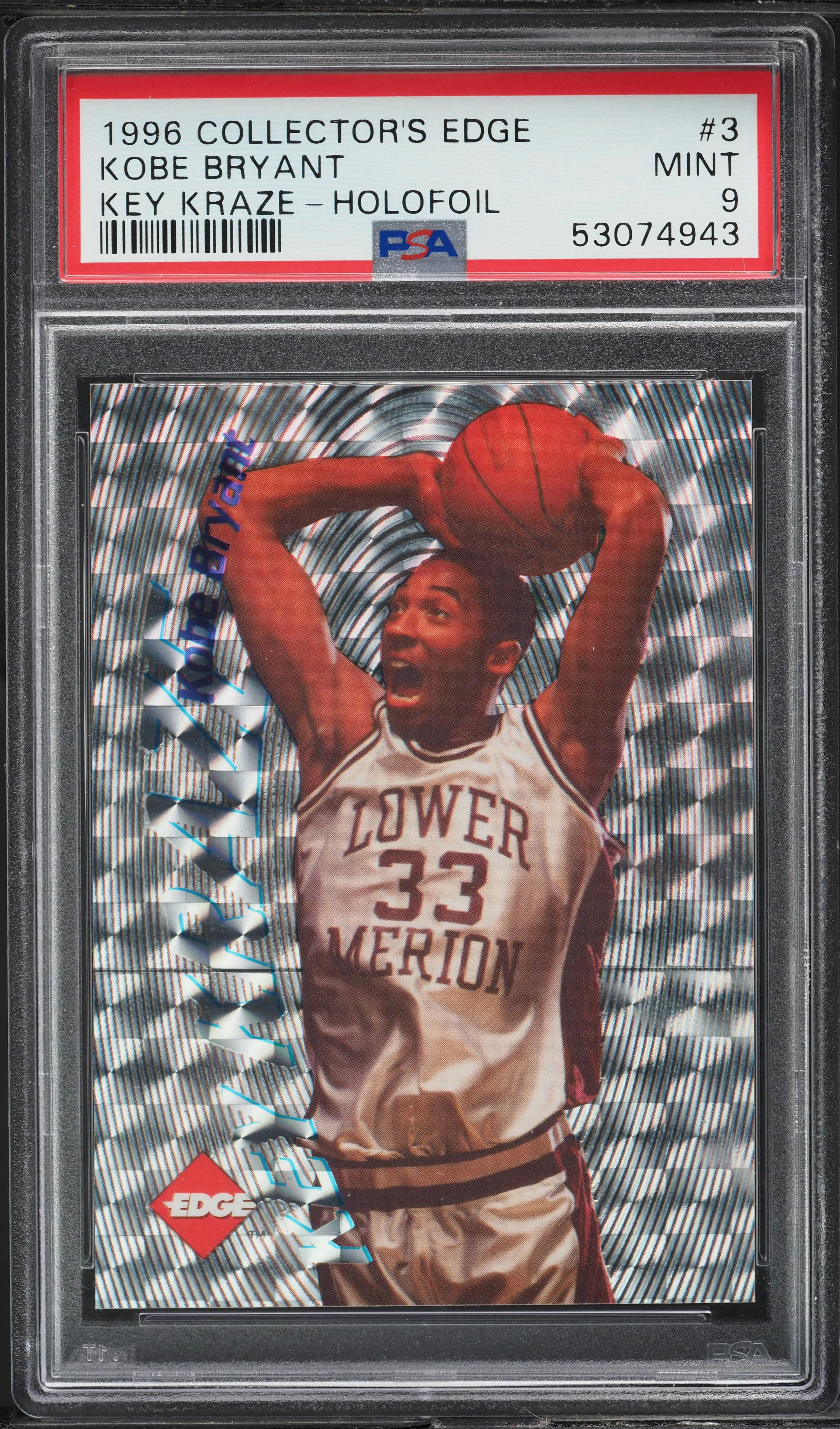 Collector's Edge Rookie Rage - Key Kraze Holofoil #3