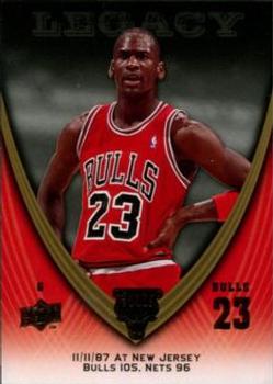 2008-09 Upper Deck Michael Jordan Legacy Collection #185 Michael Jordan - Game 185