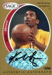 1998 SAGE - Autographs Gold #A6 Kobe Bryant AU, SN30