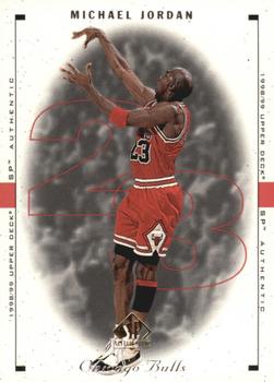 1998-99 SP Authentic #9 Michael Jordan