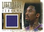 2000-01 Upper Deck Legends - Legendary Jerseys Autographed #KB-AJ Kobe Bryant AU, MEM, SN50