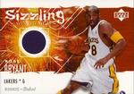 2005-06 Upper Deck Rookie Debut - Sizzling Swatches #SS-KB Kobe Bryant MEM