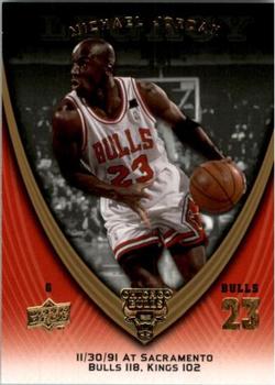 2008-09 Upper Deck Michael Jordan Legacy Collection #524 Michael Jordan - Game 524