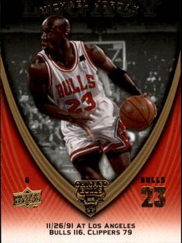 2008-09 Upper Deck Michael Jordan Legacy Collection #522 Michael Jordan - Game 522