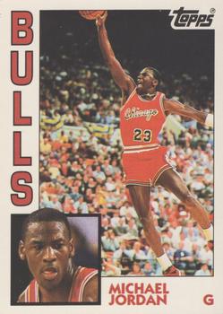1992-93 Topps Archives #52 Michael Jordan - 1984 Topps