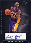 2010-11 Panini Elite Black Box - Signatures #4 Kobe Bryant AU, SN99