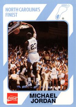 1989 Collegiate Collection North Carolina's Finest #16 Michael Jordan