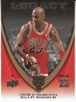 2008-09 Upper Deck Michael Jordan Legacy Collection #894 Michael Jordan - Game 894