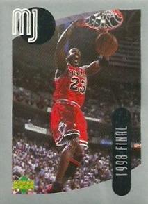 1998 Upper Deck Michael Jordan Stickers #61 Michael Jordan