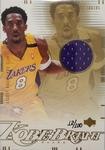 2000 Upper Deck Los Angeles Lakers Championship Jumbos #NNO Kobe Bryant AU, MEM, SN8