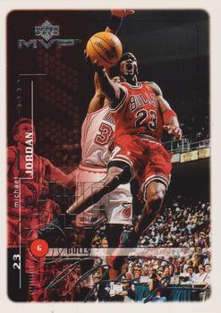 1999-00 Upper Deck MVP - Promos #S1 Michael Jordan - Silver Script promo