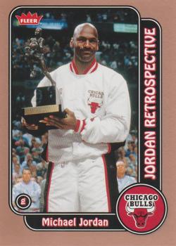 2008-09 Fleer - Michael Jordan Retrospective #MJ-23 Michael Jordan