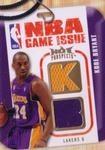 2008-09 Fleer Hot Prospects - NBA Game Issue Jerseys #NBA-KB Kobe Bryant MEM, SN149