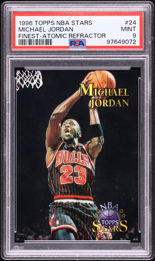 1996 Topps Stars Finest Atomic Refractor #24