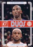 2010-11 Donruss - Duos #1 Kobe Bryant / LeBron James