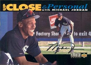 1994 Collector's Choice - Silver Signature #635 Michael Jordan - VAR: Black stripe at bottom of card