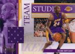 2009-10 Panini Studio - Team Studio Materials #1 Kobe Bryant / Pau Gasol MEM, SN249