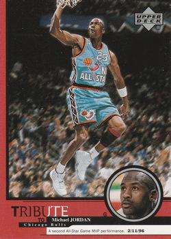 1999 Upper Deck Tribute to Michael Jordan #26 Michael Jordan - (2/11/96)