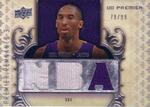 2008-09 Upper Deck Premier - Remnants Triple #PR3-KB Kobe Bryant MEM, SN99