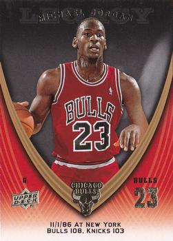 2008-09 Upper Deck Michael Jordan Legacy Collection #101 Michael Jordan - Game 101