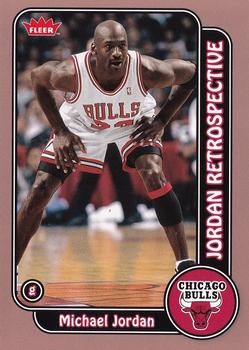 2008-09 Fleer - Michael Jordan Retrospective #MJ-7 Michael Jordan