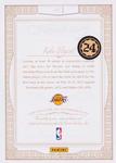 2012-13 Panini Flawless - Greats Dual Patches Autographs #1 Kobe Bryant AU, MEM, SN25