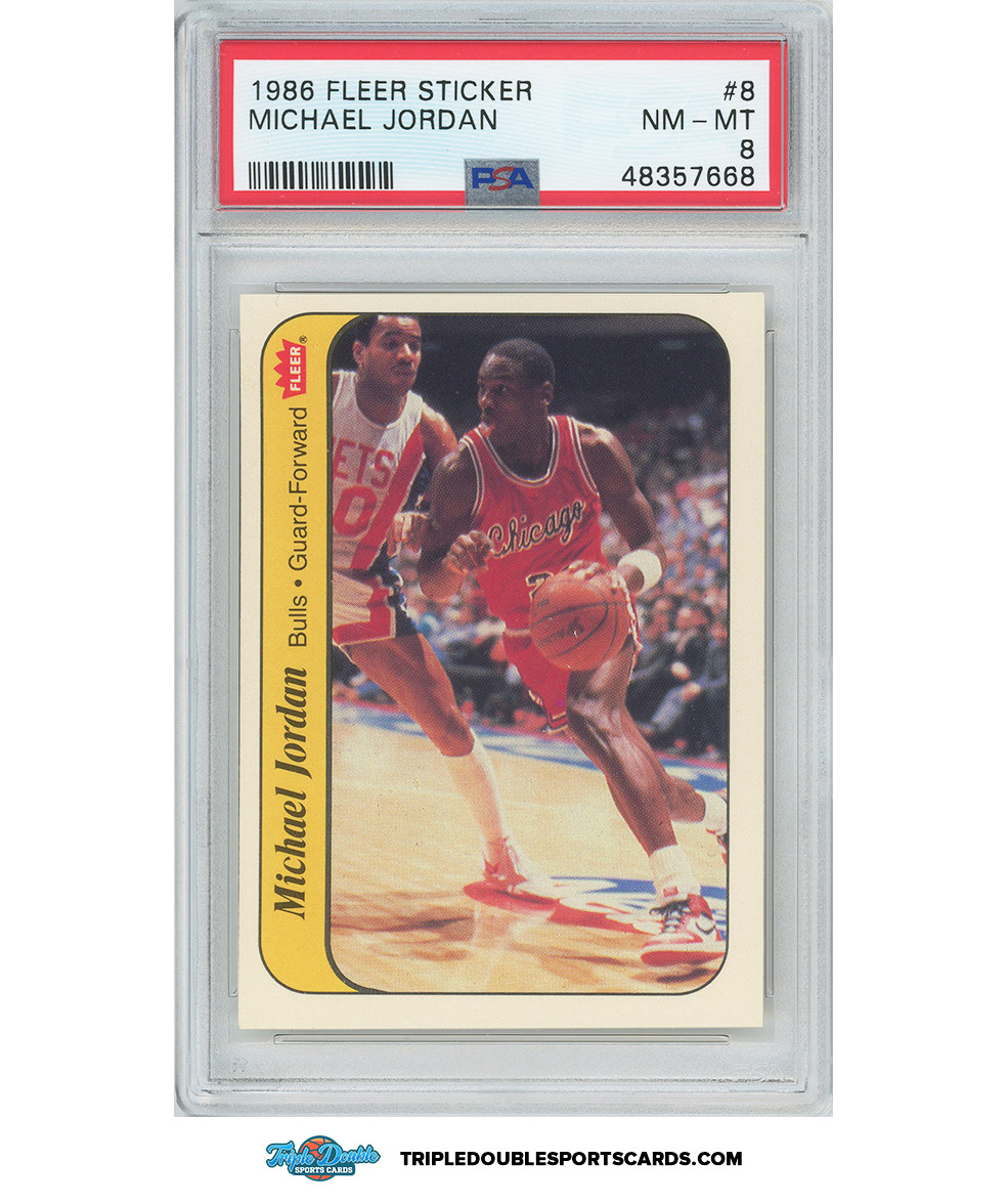 1986 Fleer Sticker #8