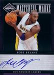 2011-12 Panini Limited - Masterful Marks Signatures #35 Kobe Bryant AU, SN50
