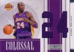 2009-10 Playoff National Treasures - Colossal Materials Jersey Numbers #1 Kobe Bryant MEM, SN99
