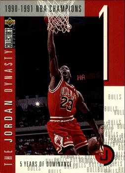 1997-98 Collector's Choice - The Jordan Dynasty #JD1 Michael Jordan