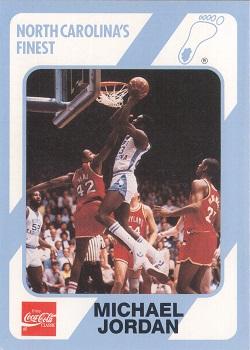 1989 Collegiate Collection North Carolina's Finest #13 Michael Jordan