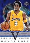 2001-02 Upper Deck Honor Roll - Fab Fives The All-Stars #F5-AS4 Kobe Bryant