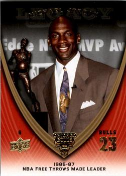 2008-09 Upper Deck Michael Jordan Legacy Collection #1131 Michael Jordan - Game 1131