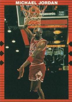 1990 Michael Jordan (unlicensed) #NNO Michael Jordan - NBA Regular Season Record - Rebounds