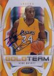 2009-10 Panini Certified - Gold Team Signatures #1 Kobe Bryant AU, SN50