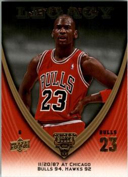 2008-09 Upper Deck Michael Jordan Legacy Collection #190 Michael Jordan - Game 190