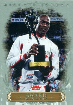 2007 Fleer Michael Jordan - Award Winners #AW5 Michael Jordan - 1993 NBA Finals MVP