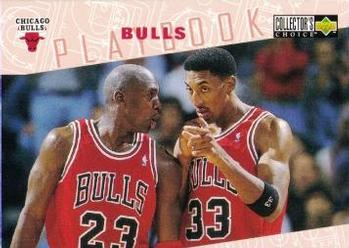 1996-97 Collector's Choice #370 Bulls Playbook