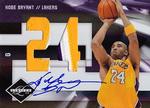 2009-10 Panini Limited - Jumbo Jersey Numbers Prime #14 Kobe Bryant SN5