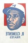 1971 Topps Tattoos #NNO Roberto Clemente S10