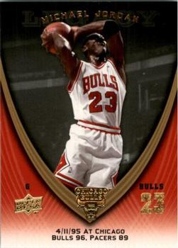 2008-09 Upper Deck Michael Jordan Legacy Collection #678 Michael Jordan - Game 678