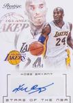 2013-14 Panini Prestige - Stars of the NBA #23 Kobe Bryant AU, SN50