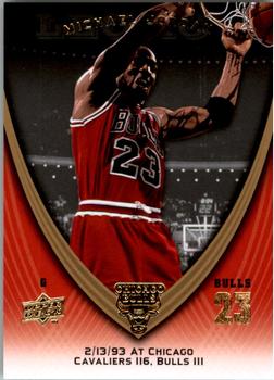 2008-09 Upper Deck Michael Jordan Legacy Collection #637 Michael Jordan - Game 637
