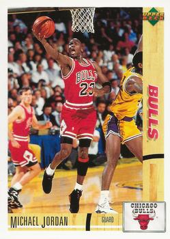 1992-93 Upper Deck McDonalds French #15 Michael Jordan