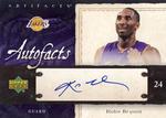 2007-08 Upper Deck Artifacts - Autofacts #AF-KB Kobe Bryant AU