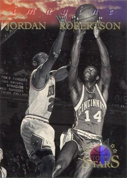 1996-97 Topps Stars - Imagine #I-6 Michael Jordan / Oscar Robertson